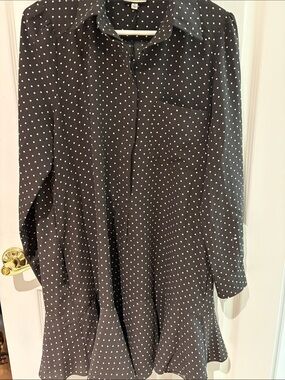 Tuckernuck Black and White Polka Dot Dress